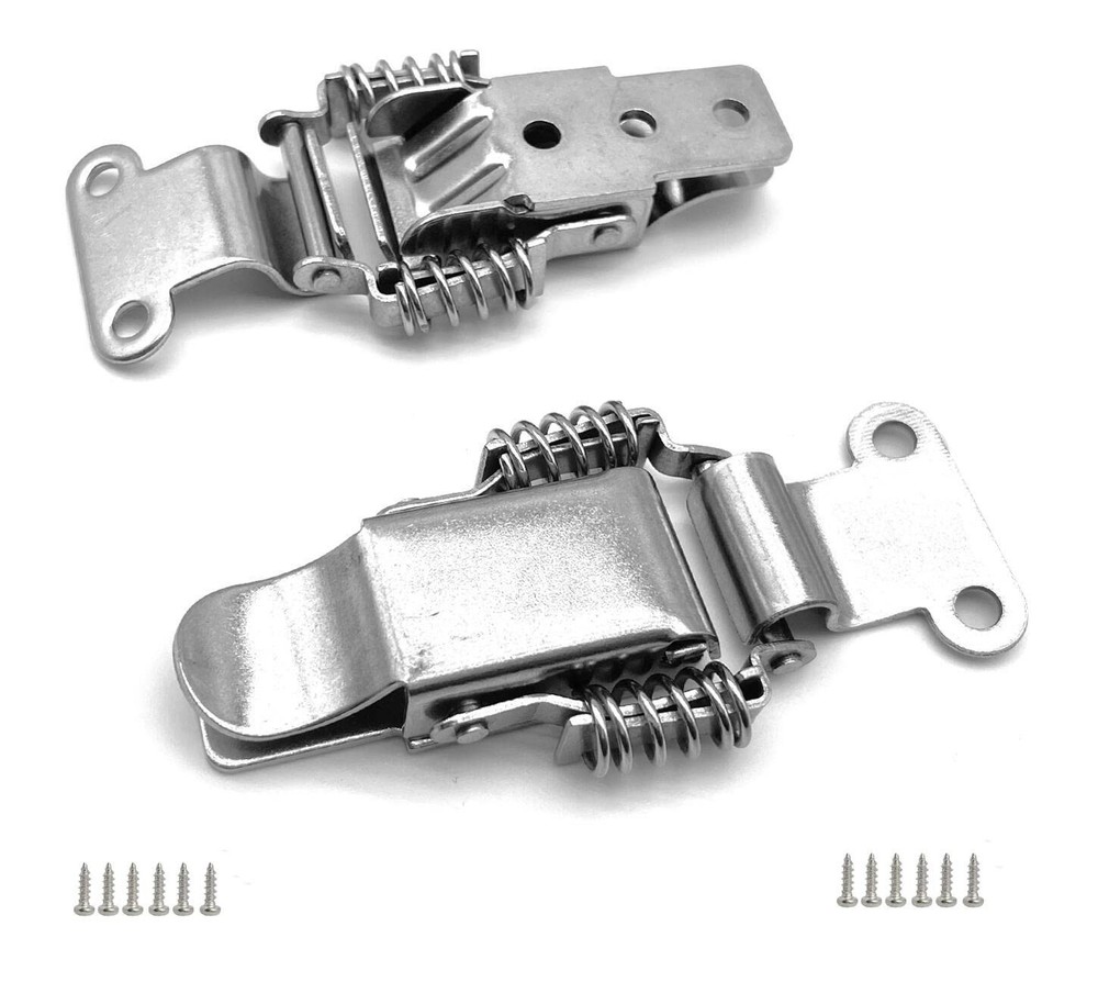 90 Degrees spring hasp Toolbox toggle latches L, Type:without Keyhole