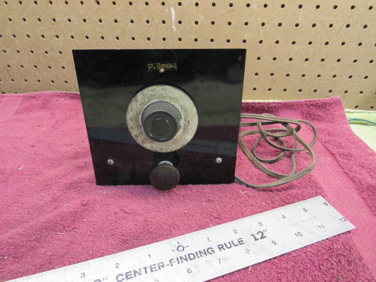VINTAGE PHILMORE Kit Radio Tuner 530-1050 kc Coil General Radio Dial
