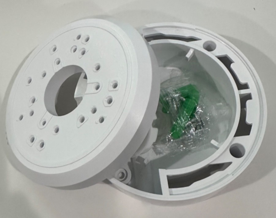 Universal Dome Camera Mounting Junction Box Plastic 2 pack