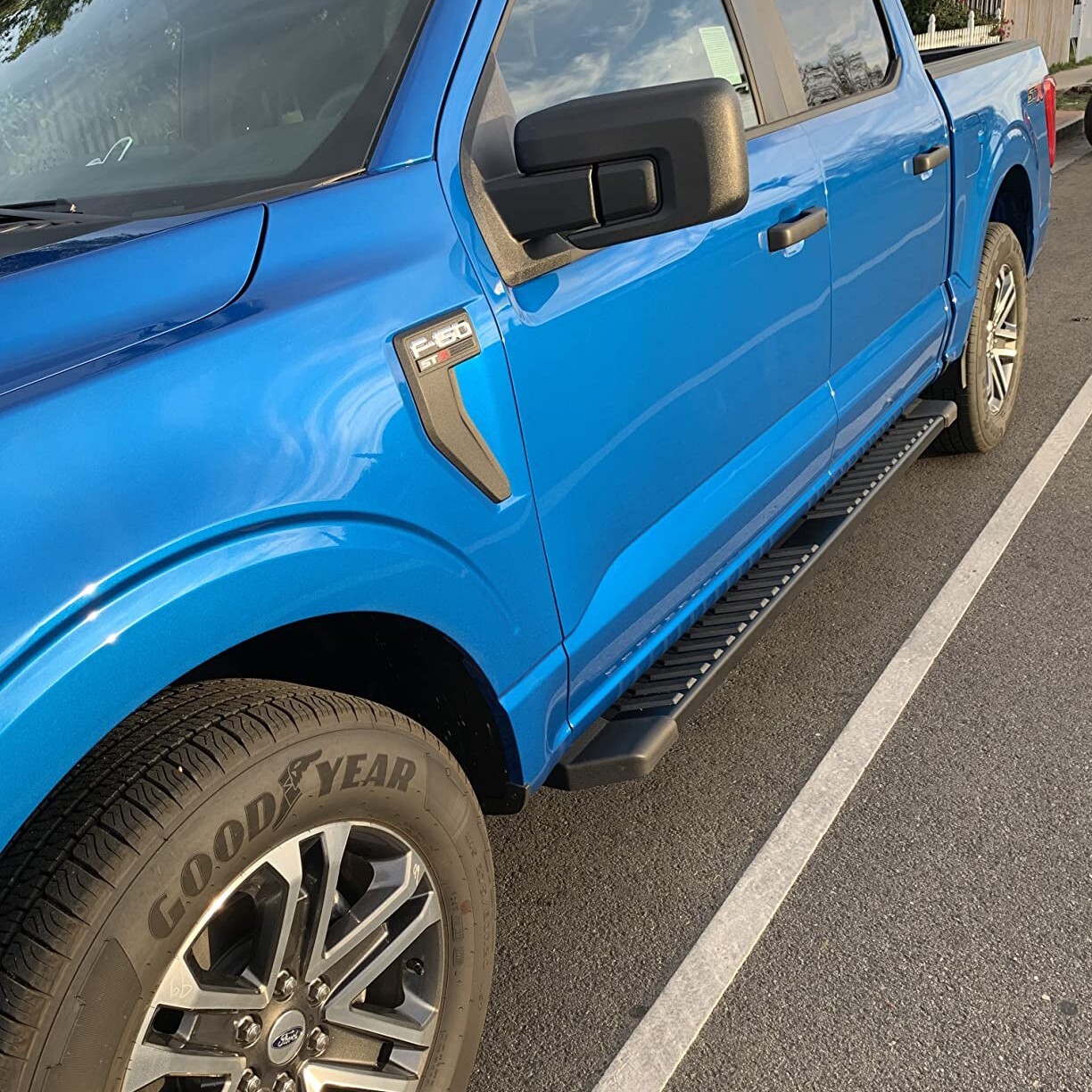 Fit 2017-2024 FORD F250 F350 F450 Superduty Crew Cab Running Board Bar Side Step