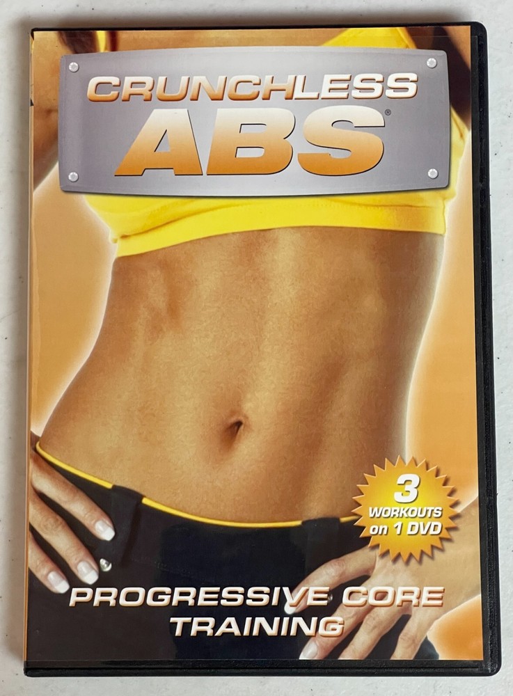 Crunchless Abs 10-minute Workouts on 2 DVD Set 6 Workouts