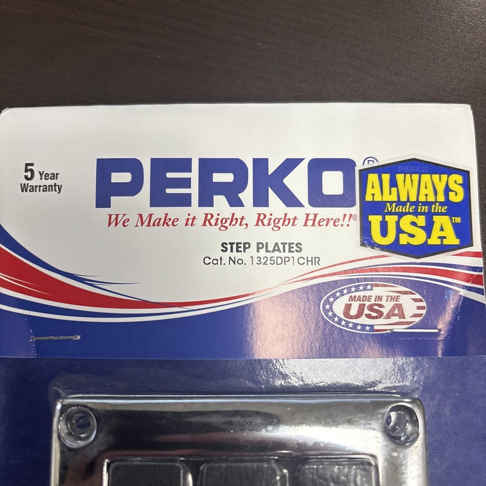 PERKO 1325DP1CHR STEP PLATES