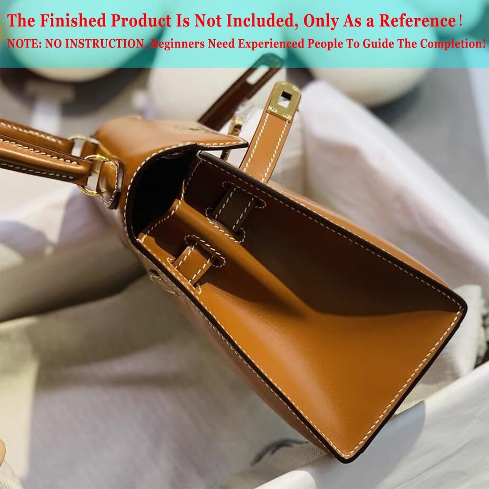 RIVEENY Handbag Shoulder Bag Acrylic Template,Leather Pattern transparently