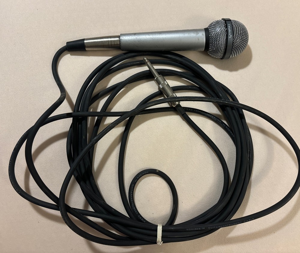 VTNG Shure Microphone 586SB-CN Unisphere A Dynamic Low IMPEDANCE Microphone