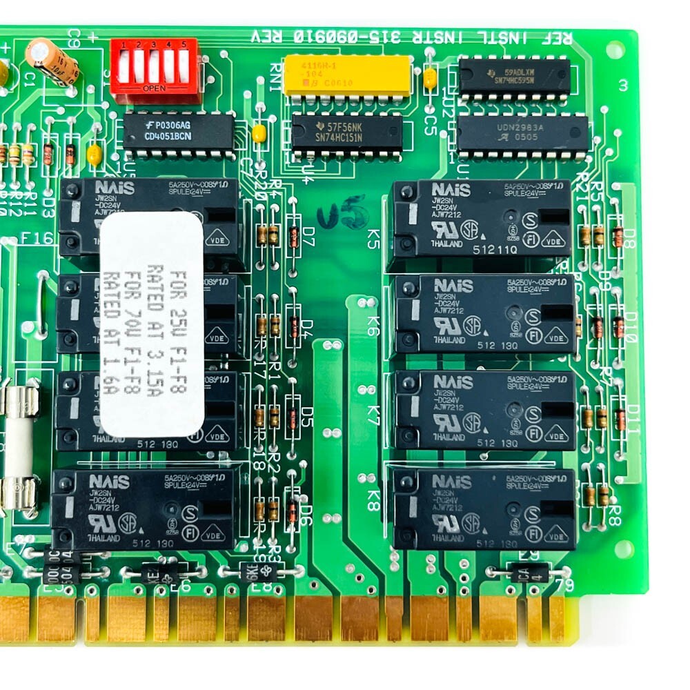 Siemens ZC1-8B Cerberus Pyrotronics 500-893957 Zone Control Card Module