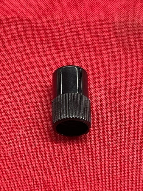Starrett 26402-0 Case Stem Cap for 25 AGD Indicators - BLACK