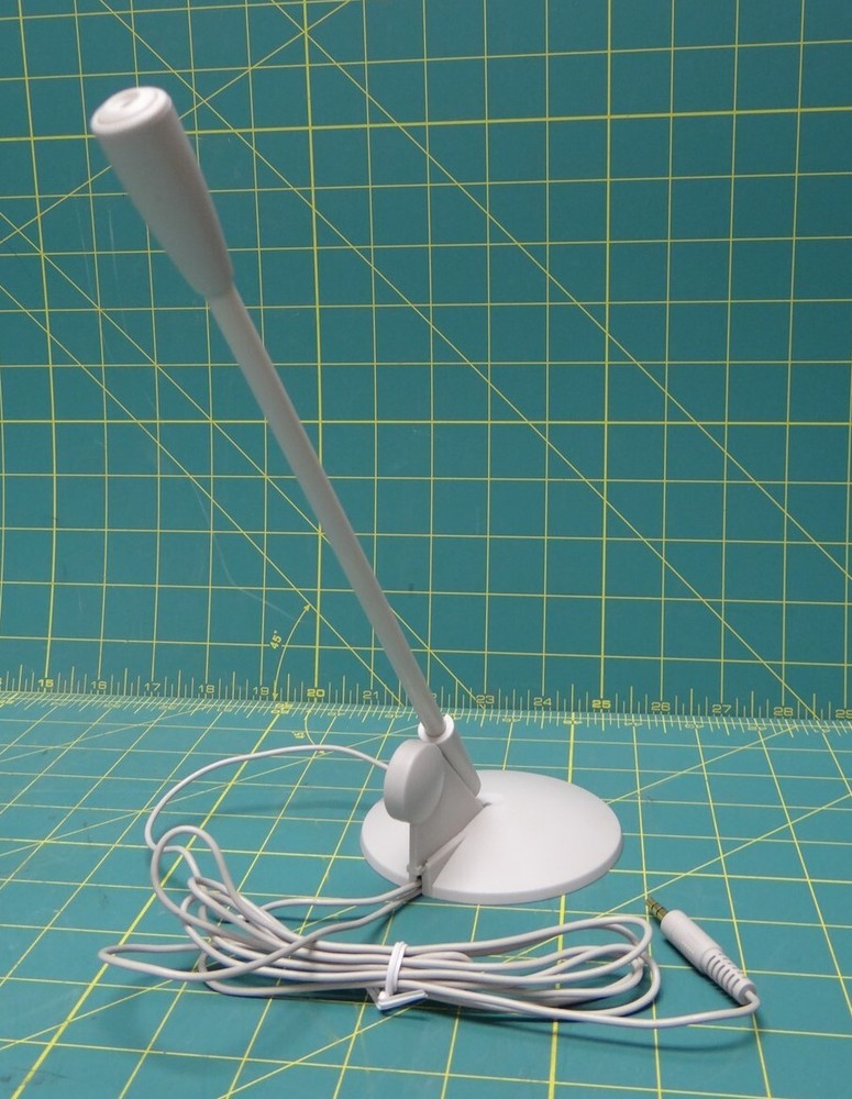 QuickSound Tech QuickShot W5838B Computer Desktop Adjustable Microphone 6' Cable