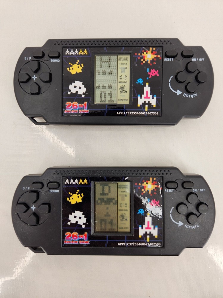 26-in-1 Portable Handheld Classic Retro Arcade Game Tested