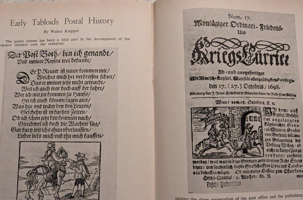 German Postal Specialist May 1968 Third Reich Military Mail Early Tabloids