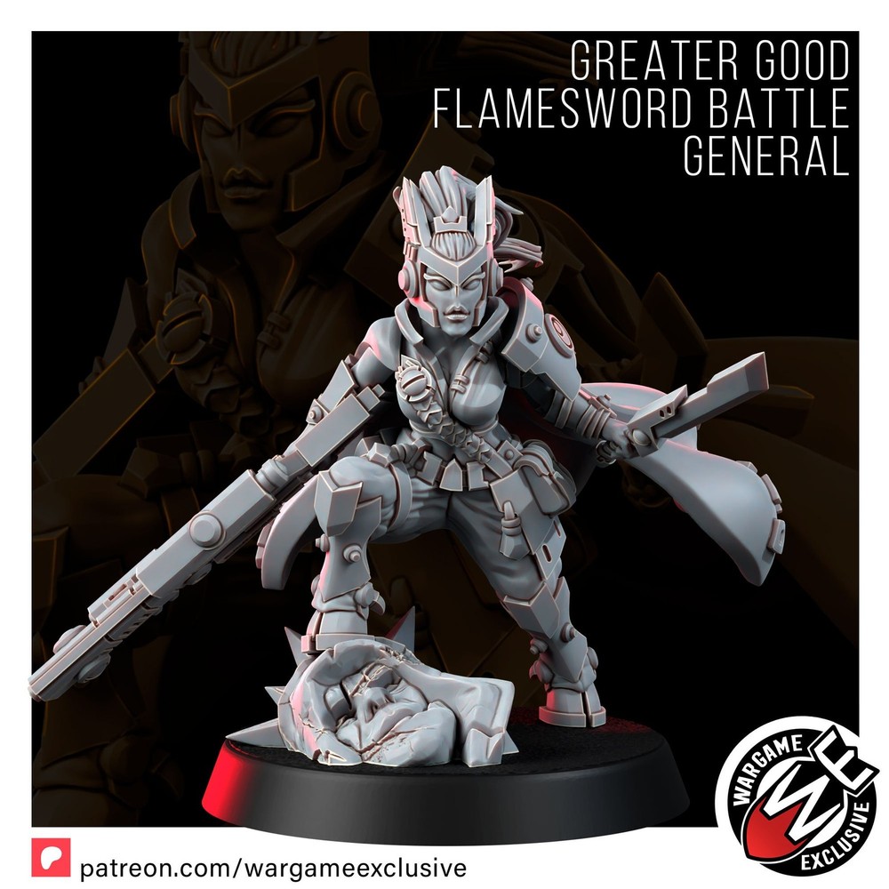 GREATER GOOD FLAMESWORD BATTLE GENERAL