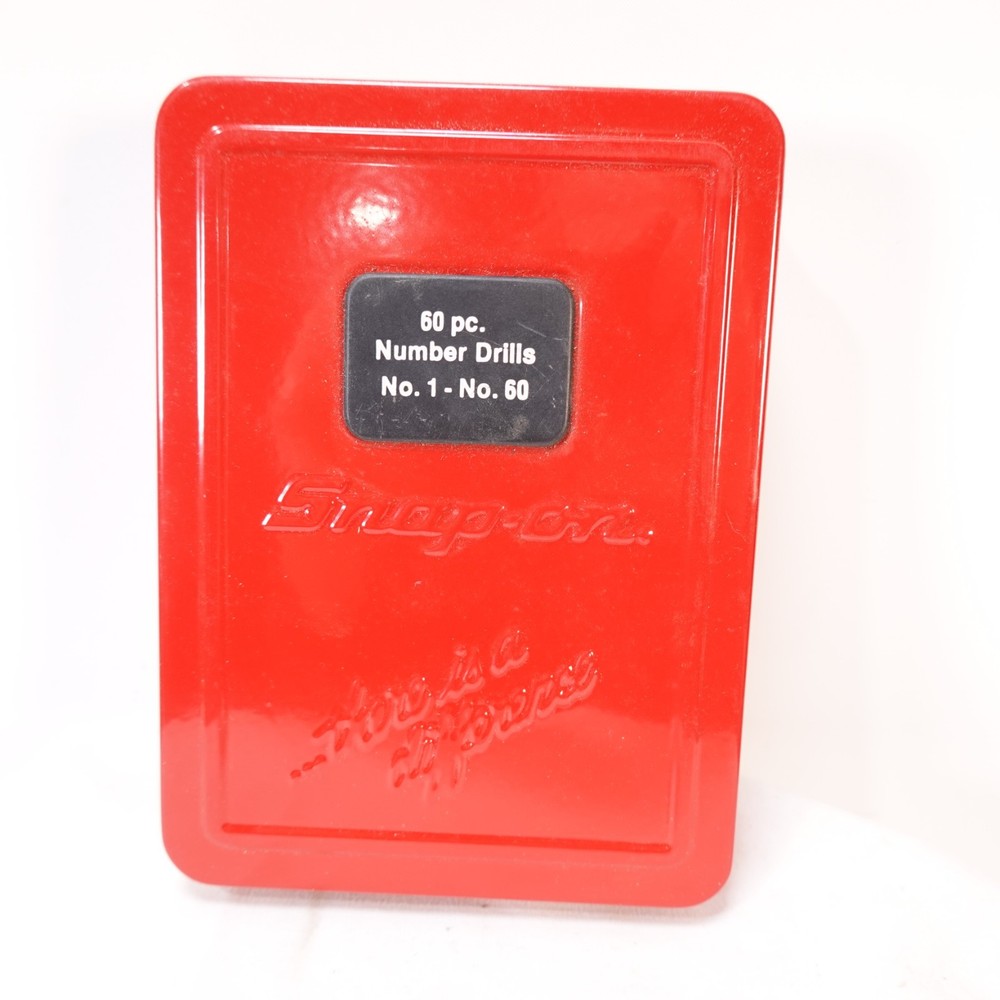 Snap On 60pc Drill Bit Case #B160B Case Only