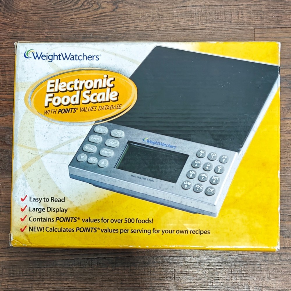 Weight Watchers Electronic Food Scale with Points Values Database 30016 NS11