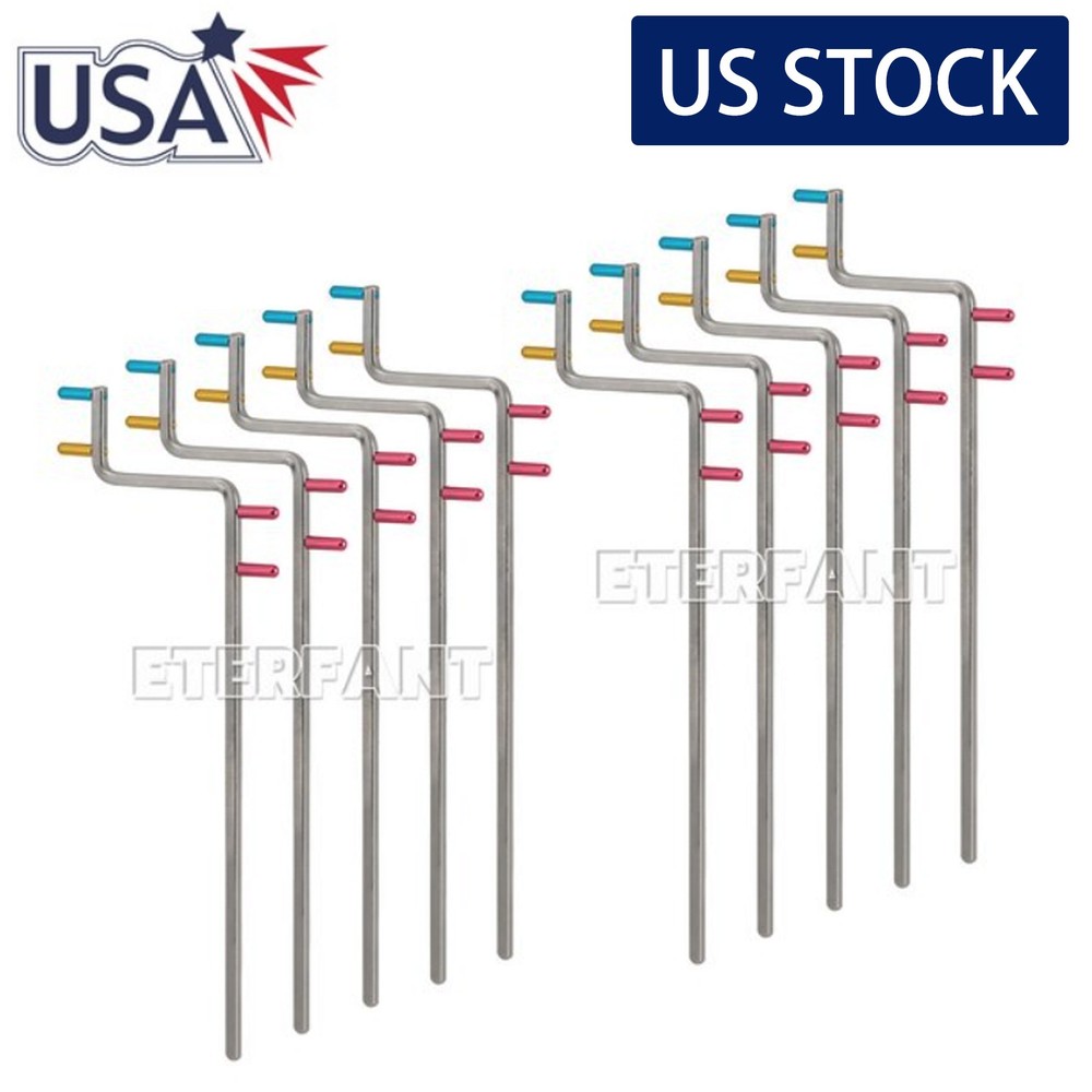 Universal Metal Aiming Arm Color Coded XCP Style X-Ray Aligning System