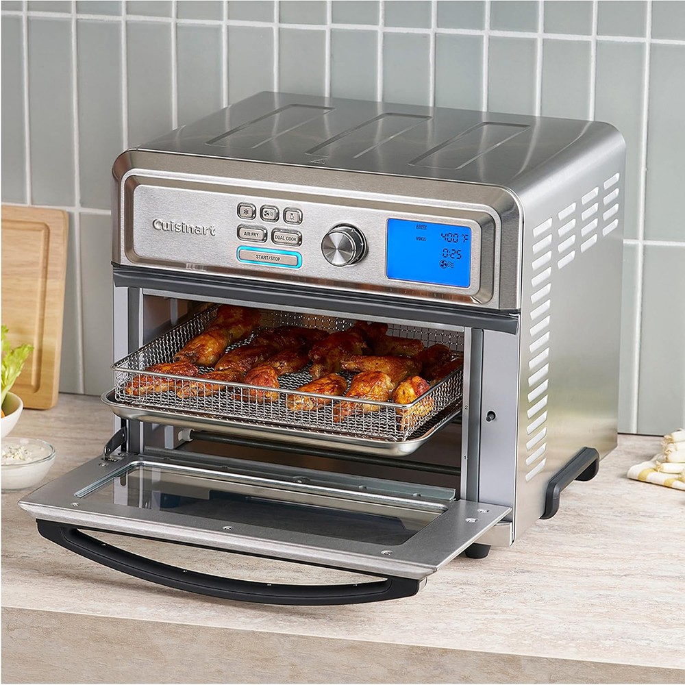 Cuisinart Digital AirFryer Toaster Oven with Intuitive Programming Options TOA-6