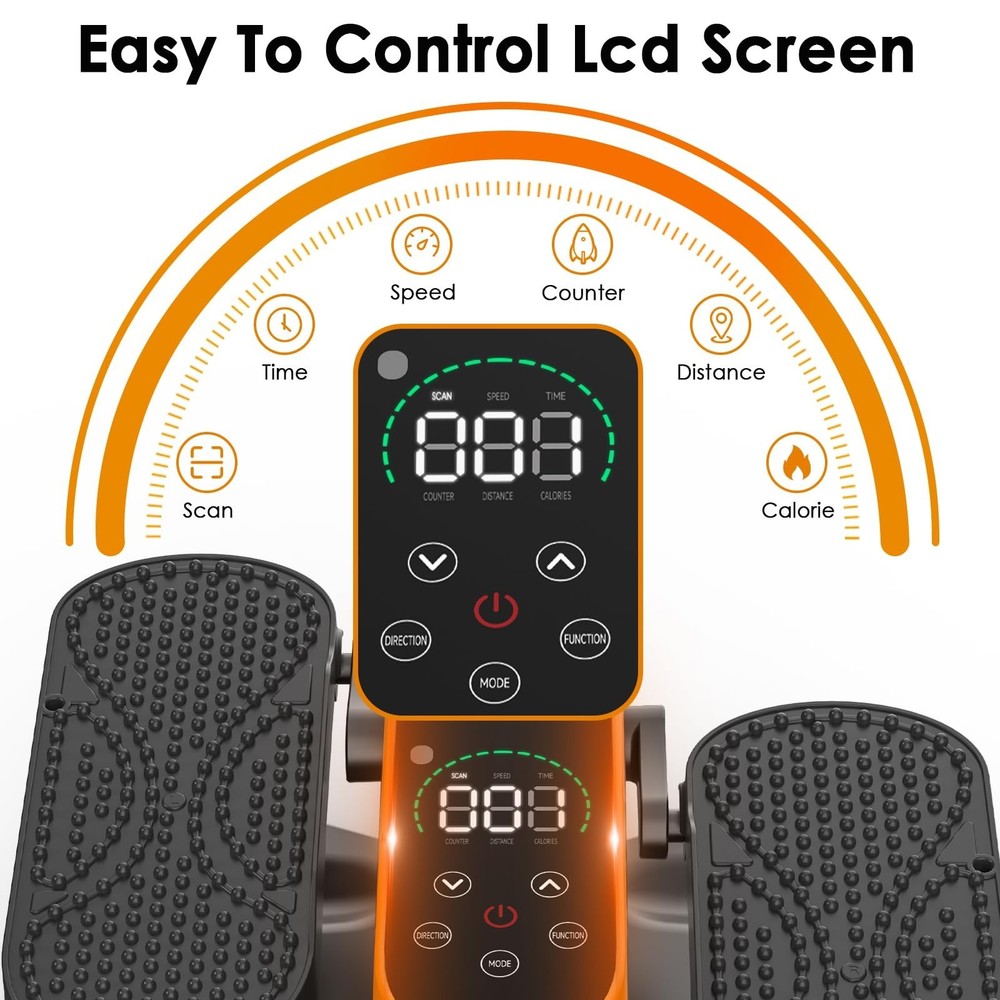 Under Desk Elliptical Machine for Senior 12 Speed Leg Exerciser While Sitting...