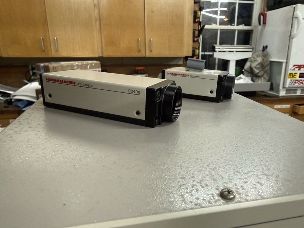 Hamamatsu C2400 CCD Camera System w/ ARGUS Image Processor, 2 Cameras, Cables