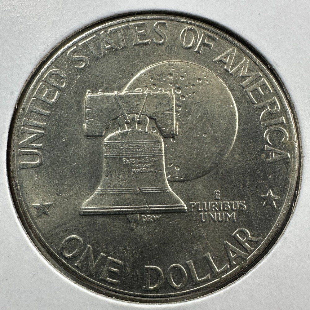 1976-D Type 2, $1 CLAD Ike Eisenhower Dollar (88454)