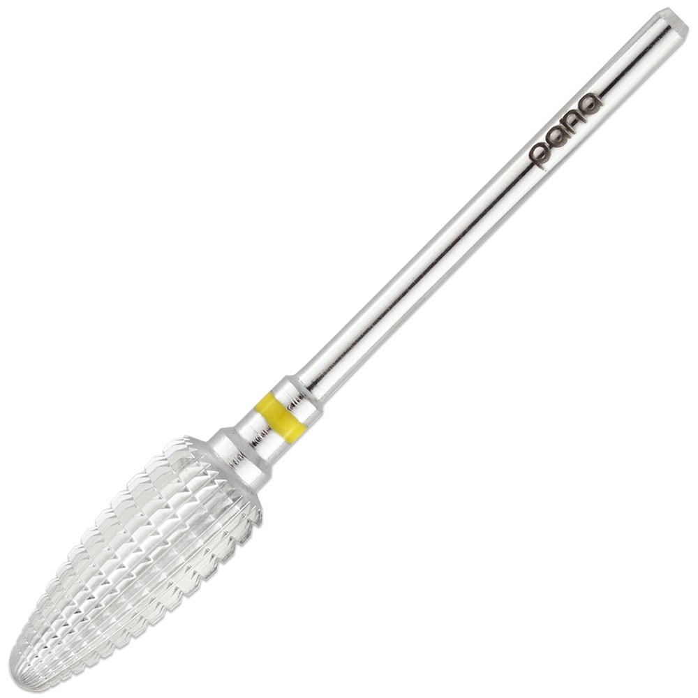 Professional Silver Large Cone Carbide Nail Drill Bit Extra Fine Grit