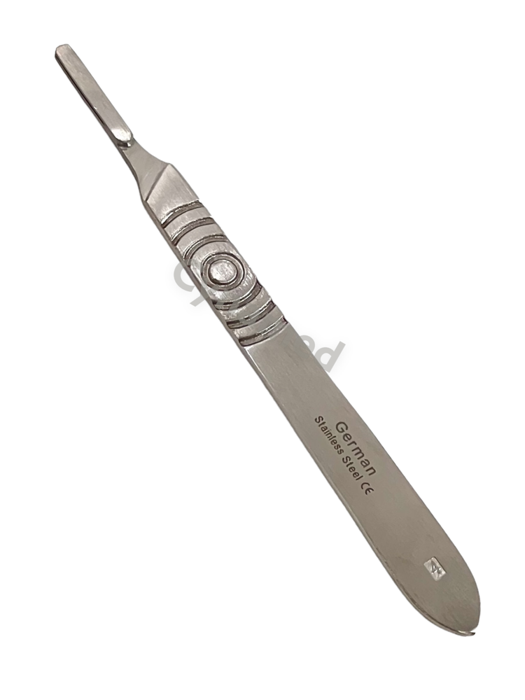 Scalpel Handle #4with Measuring Scale Feature - Suitable for #20+ Blades