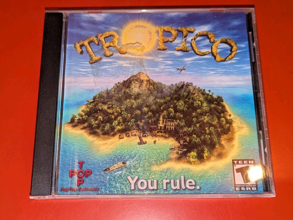 Tropico PC C-2001  Win 95/98/2000/ME/NT4 PopTop Software Game