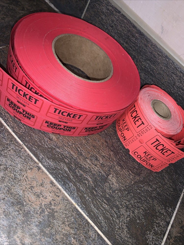 Double Roll Raffle Event Tickets