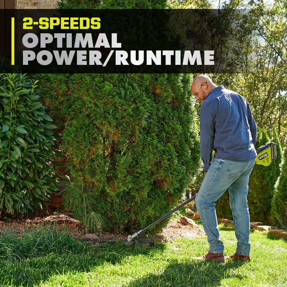 40V 15 In. Expand-It Cordless Battery Attachment Capable String Trimmer & .080 P