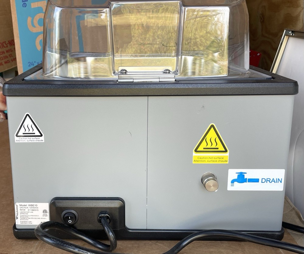 PolyScience WBE10 Digital Water Bath 10L Ambient to 99C EUC