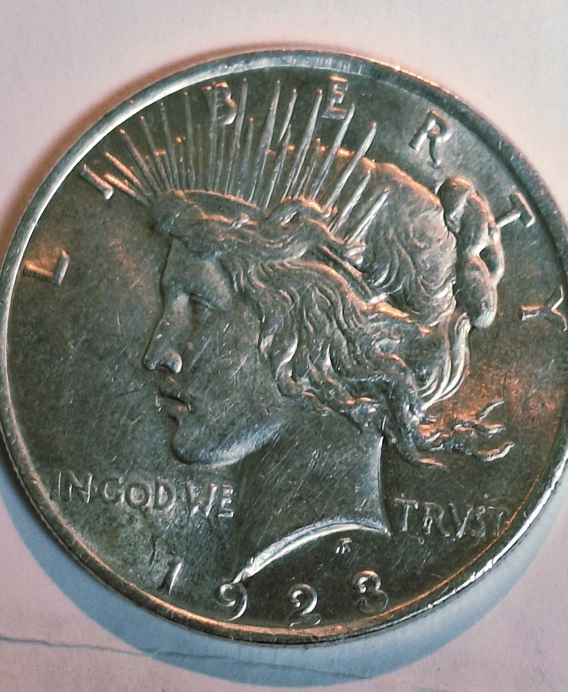 1923 Peace Dollar, Silver