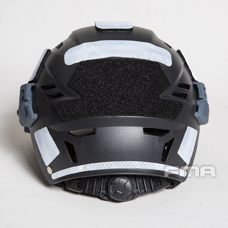 FMA Tactical Rescue Helmet Fire Adjustable Safety Emergency Fireproof ABS Orange