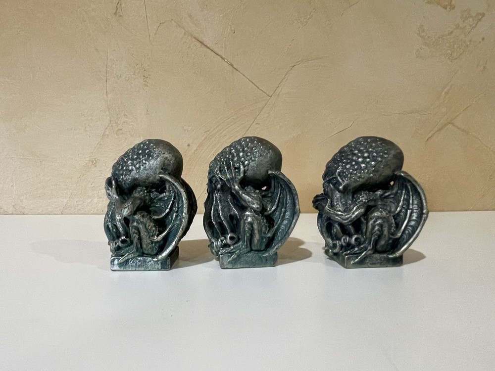 Cthulhu No Evil Statue Set