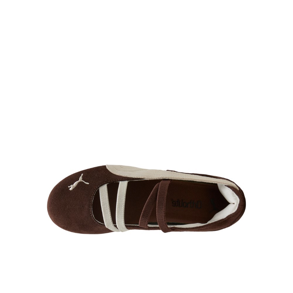 PUMA Speedcat Ballet Suede Youth Girls Brown Flats Casual 40613204