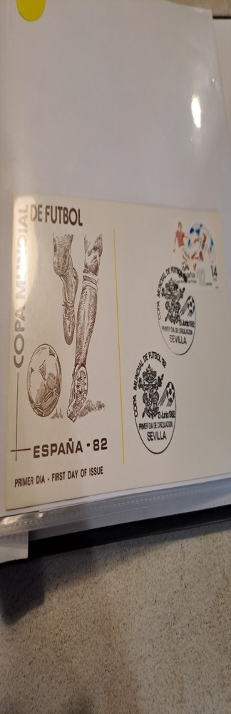 SPAIN COMMEMORATIVE COVER 1982