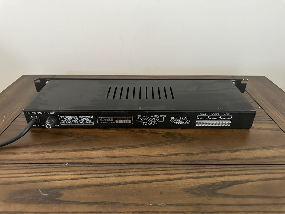 SMART Theatre Model TCX-624 Time-Phase Correction Electronic Crossover