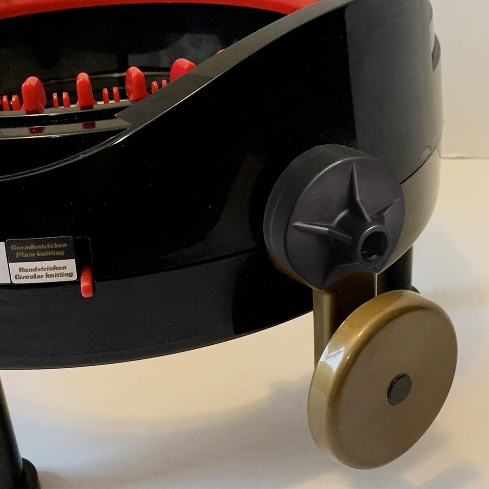 "Knitting Machine Adapter with Hex Bit Power Screwdriver for Quick Knitting"