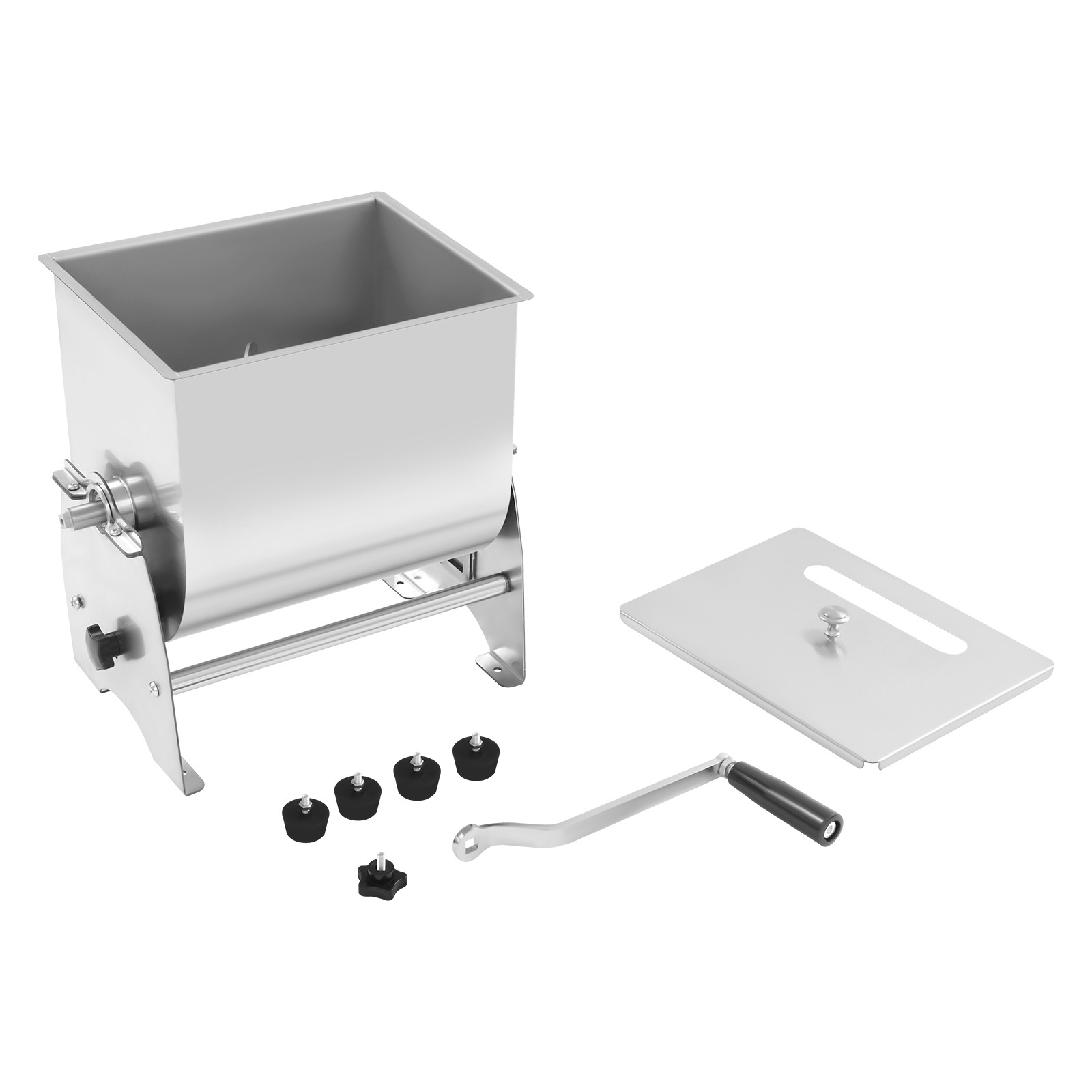 Commercial Tilting Mixer, Manual Meat Mixer, Sausage Mixer Machine 44lbs