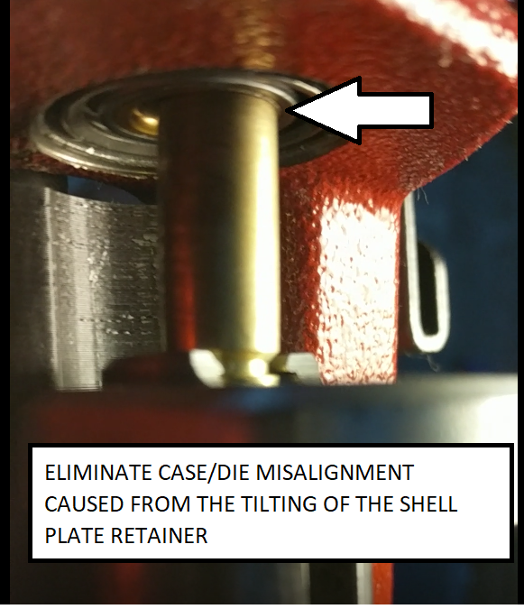 Hornady IMPROVED Iron Press Shell Assist Collar