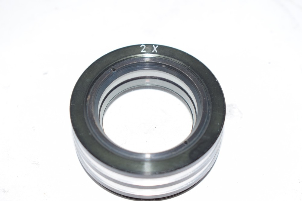 2x Optical Microscope Part Inspection 2'' OD