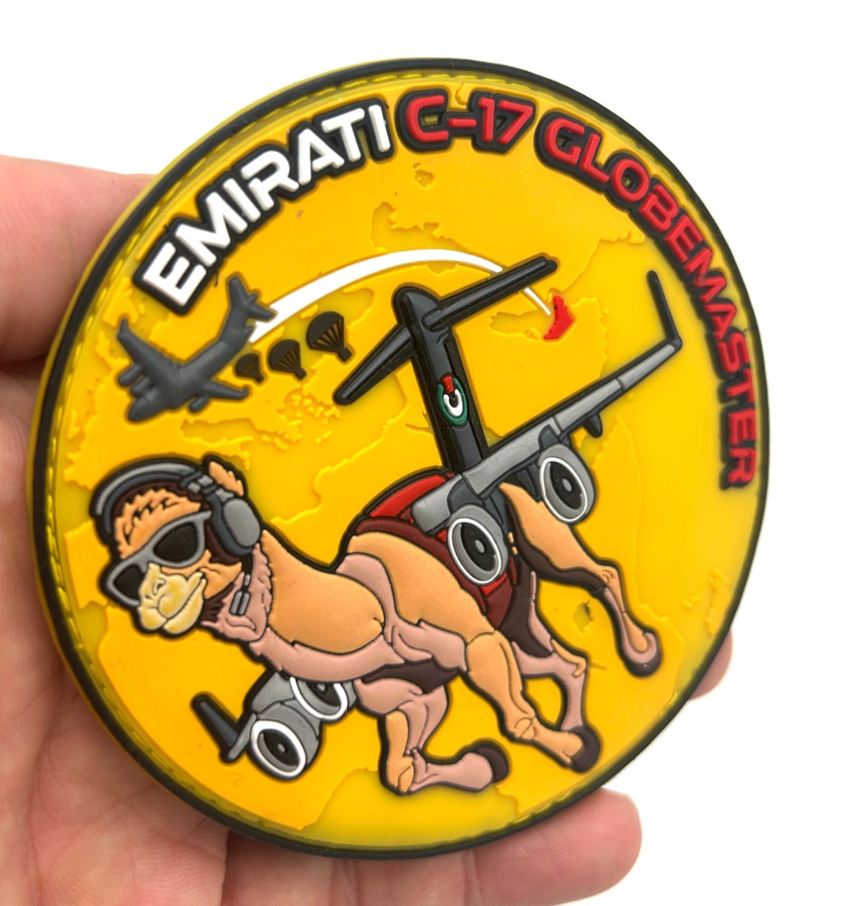 EMIRATI C-17 GLOBEMASTER- HIGH QUALITY PVC PATCH