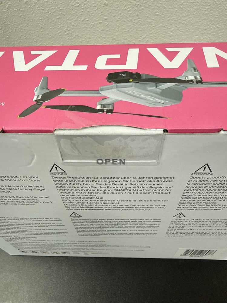 SNAPTAIN P10+ GPS 4K Camera Drone with Remote Controller Beginner Quadcopter