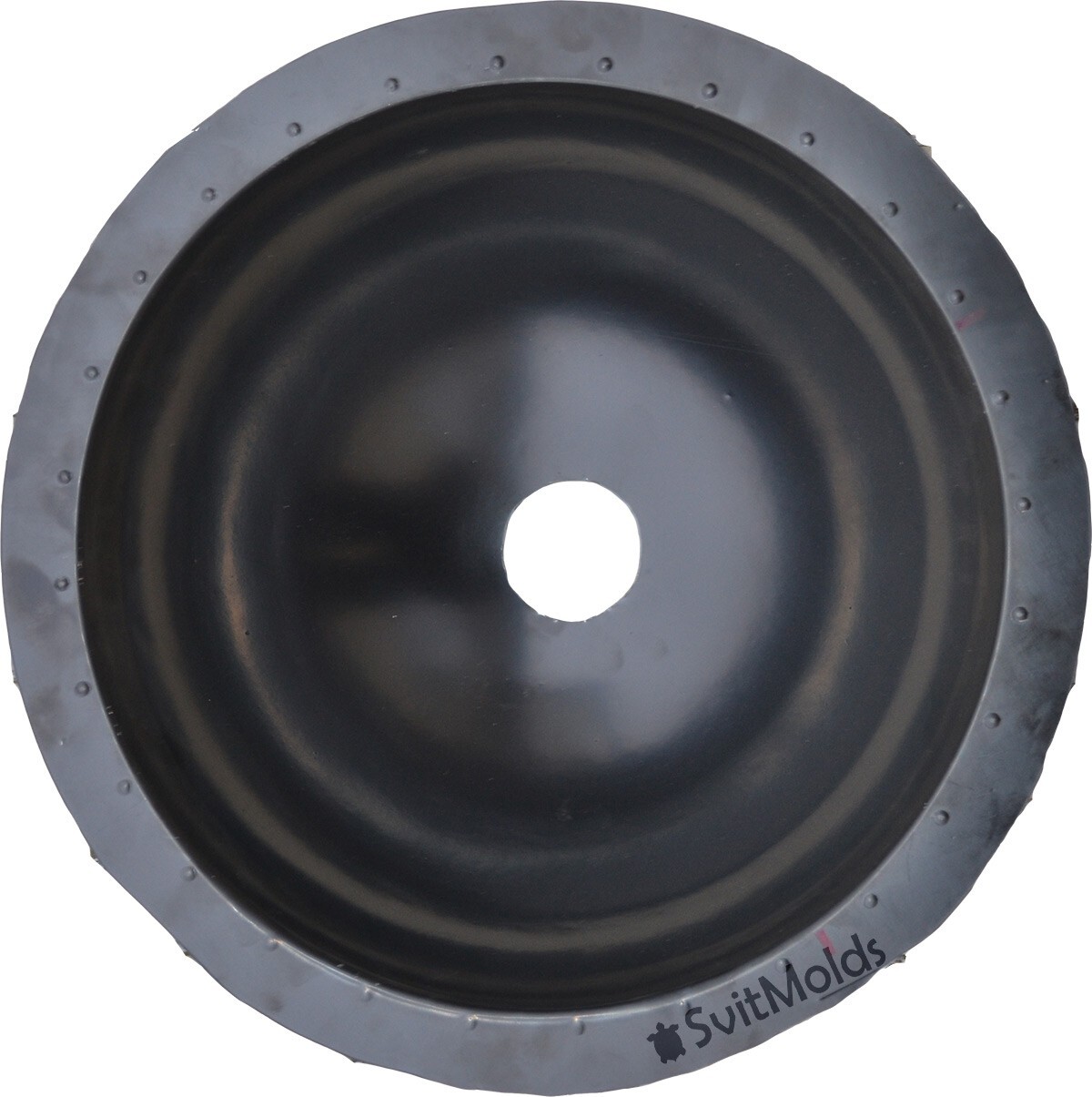 Ball Sphere Mold Concrete Cement Orb Atlas Stone Set 2 pcs 11.8'' Dia P27