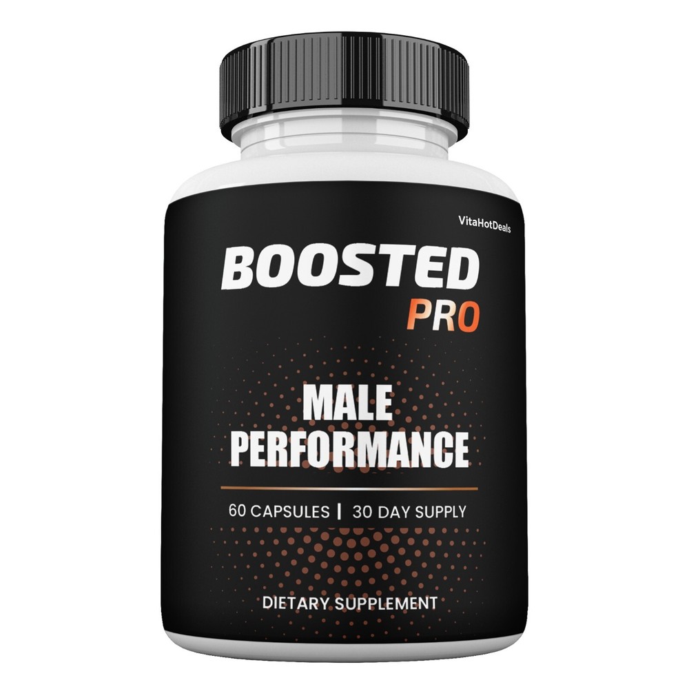 Boosted PRO Blood Flow Capsules, Max Strength, Boosted PRO Supplement (5 Pack)