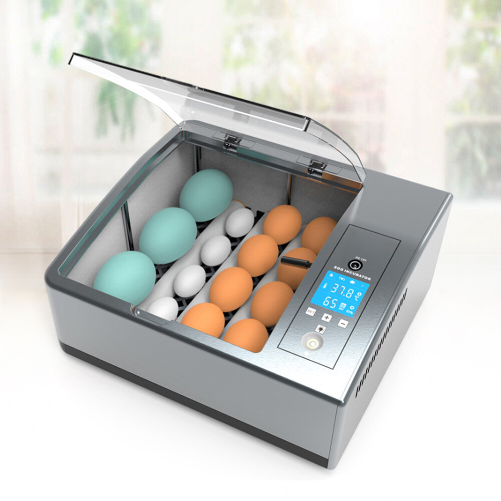 For Hatching Egg Full Automatic Turning Duck Chicken Egg 16 Eggs Egg Incubator