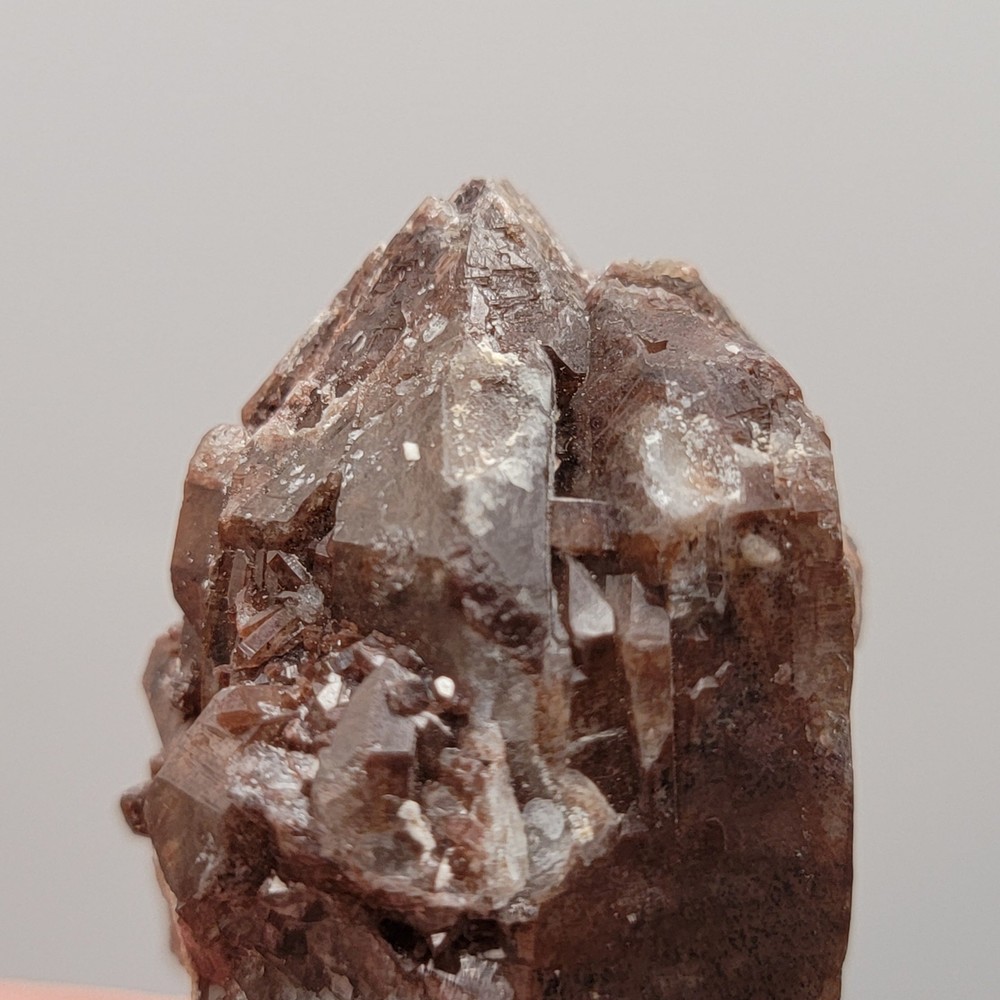Quartz with Hematite and Marcasite