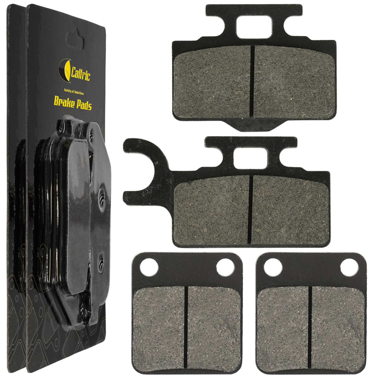 Caltric Front and Rear Brake Pads for Kawasaki KX65 2000-2020 Brake Pads