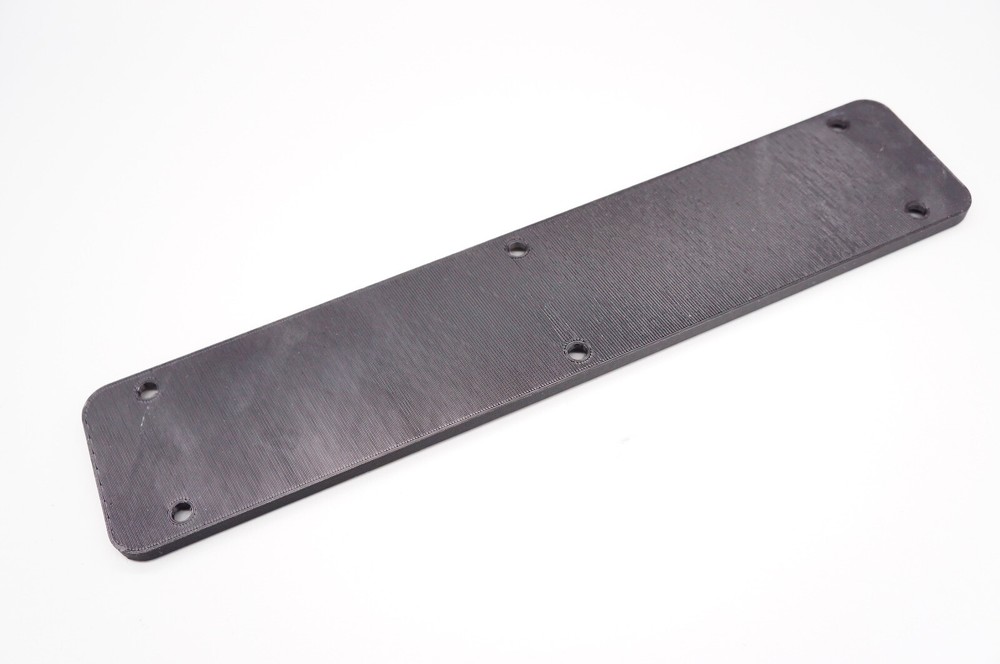 Zero Clearance Throat Plate Insert for Delta 36-235 Compound Miter Saw *Black*