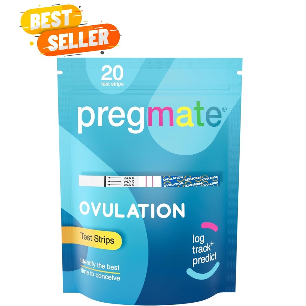 Complete 20 Count Ovulation  Strips for Home Use - Ensure Conception Success