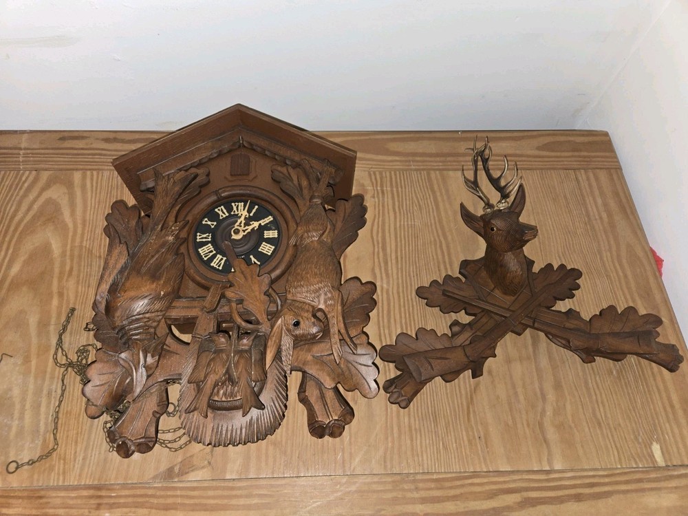 Vintage German Forest Coo Koo Clock West German
