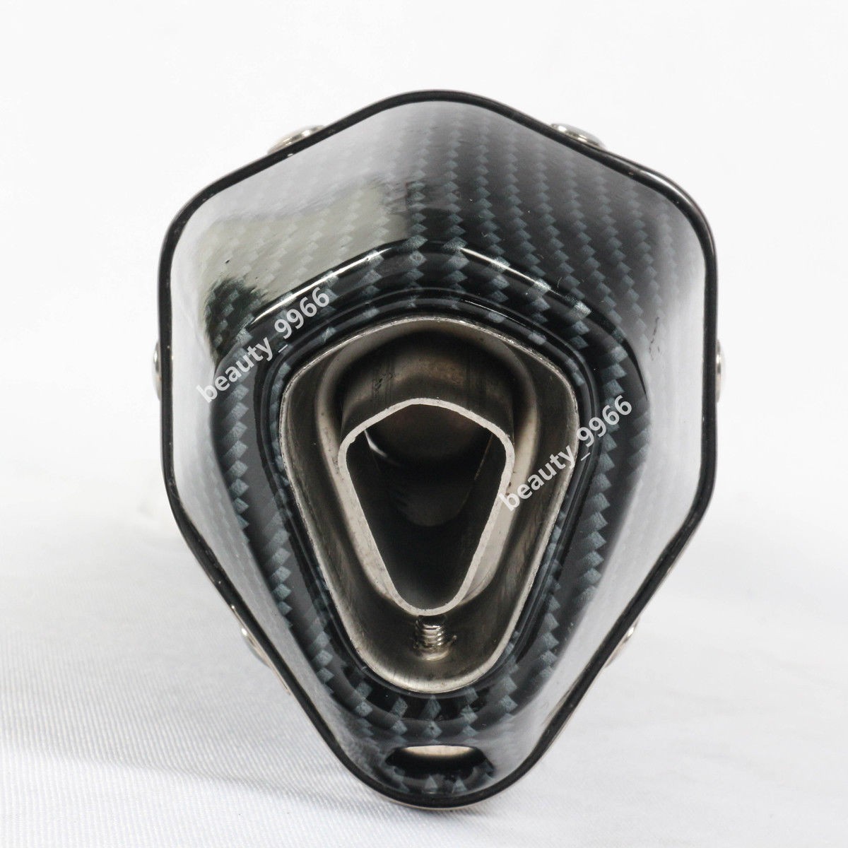 For Honda NAVI 110 2017-2025 Exhaust System Mid Link Pipe Muffler Tip Black