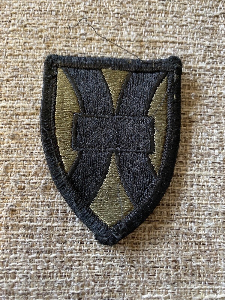 US Army 21st Sustainment Command Subdued Patch INV4132