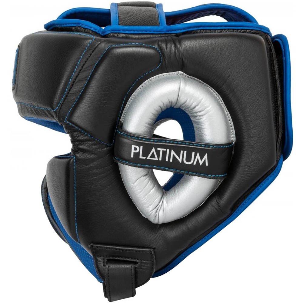 Title Boxing Platinum Perilous Training Headgear - Regular - Black/Silver